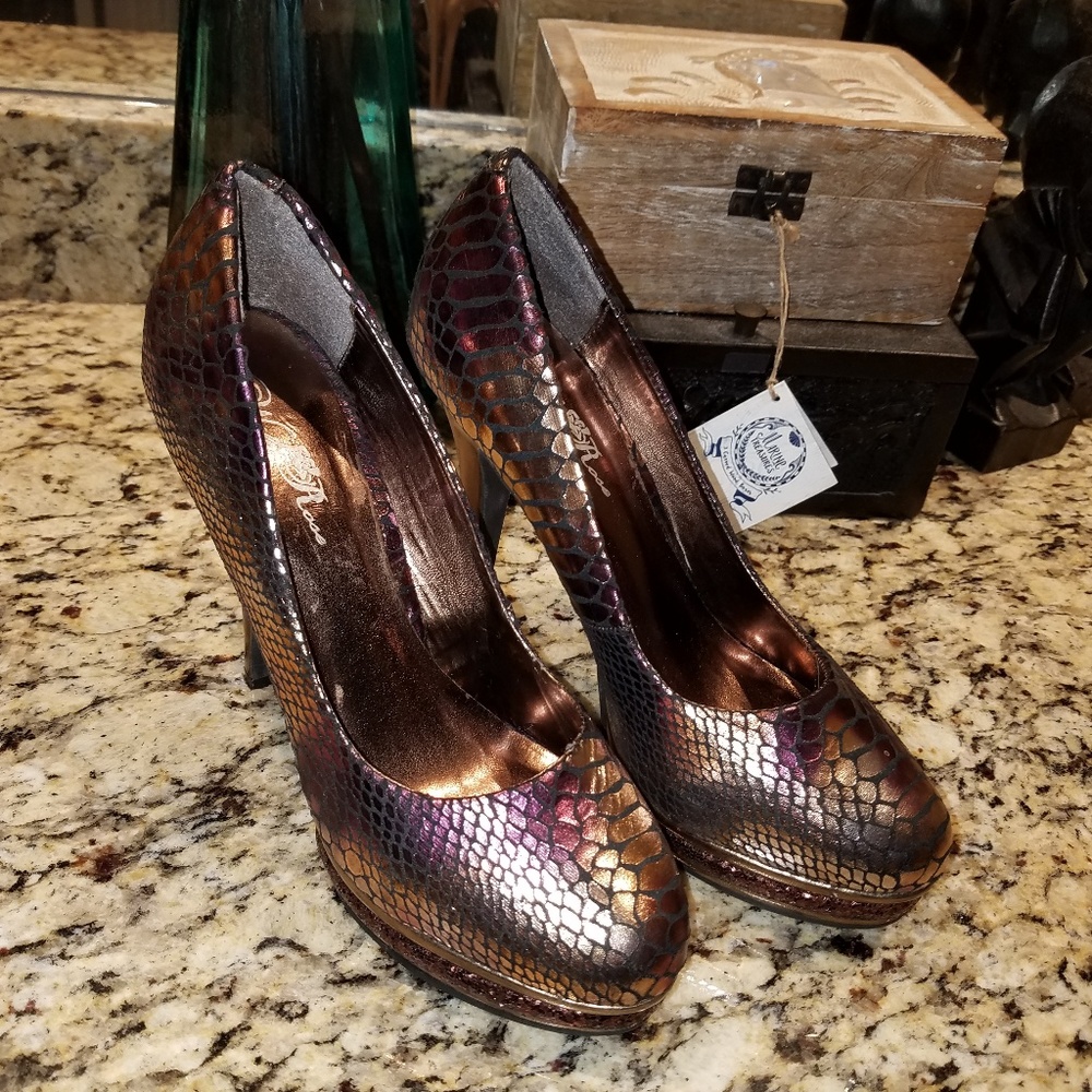 Wild Rose heels